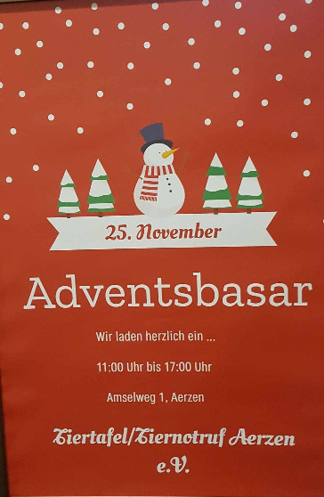 ADVENTSBASAR AM 25.11.2023